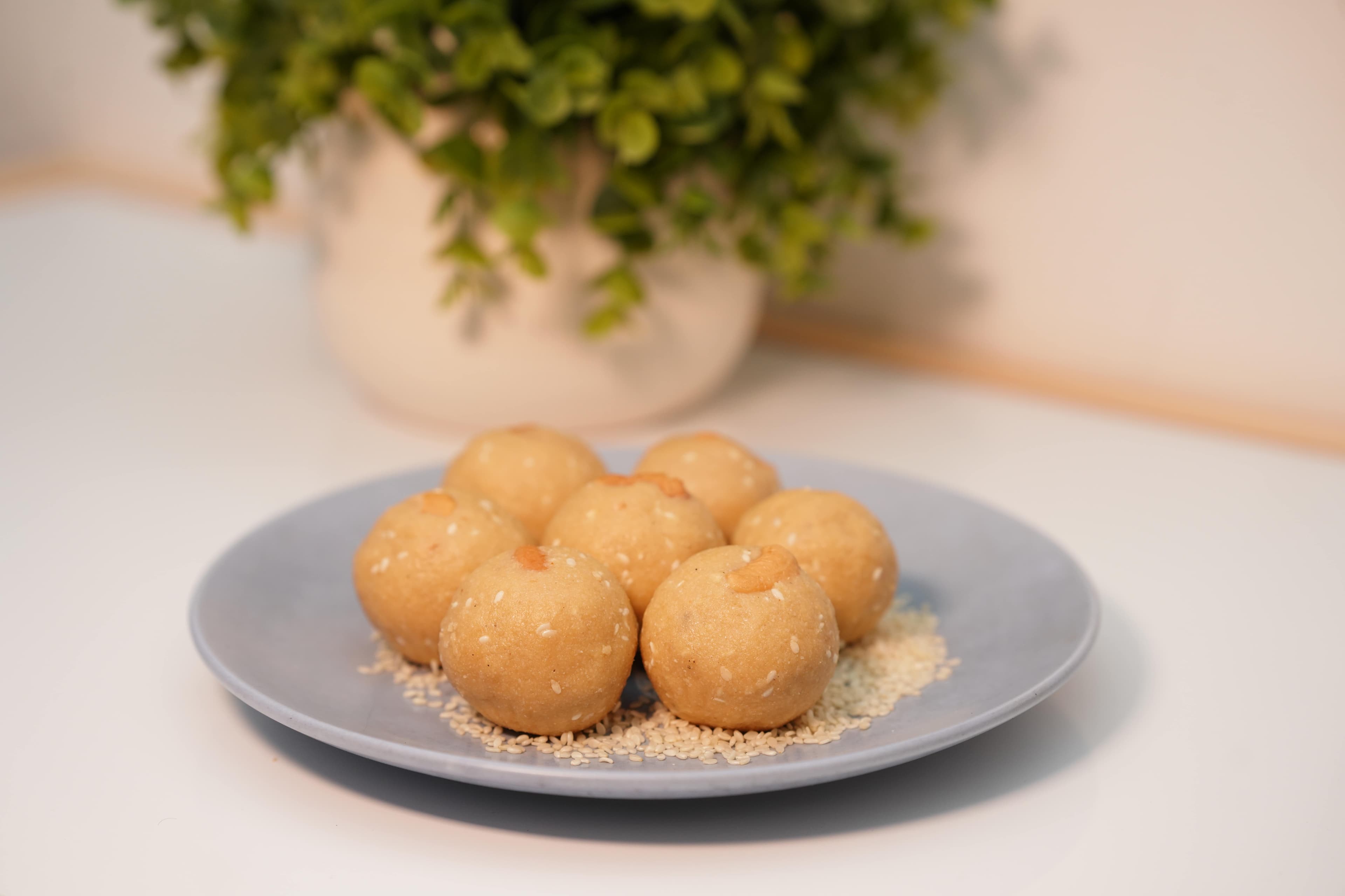 White Sesame Laddoo